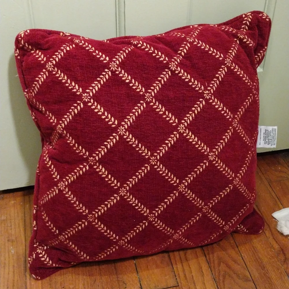 Holiday - Waverly Garden Room Christmas time accent pillow